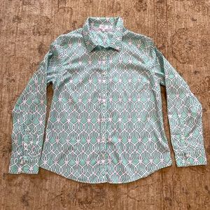 Preppy Button Down Size L, Light green, Crown and Ivy